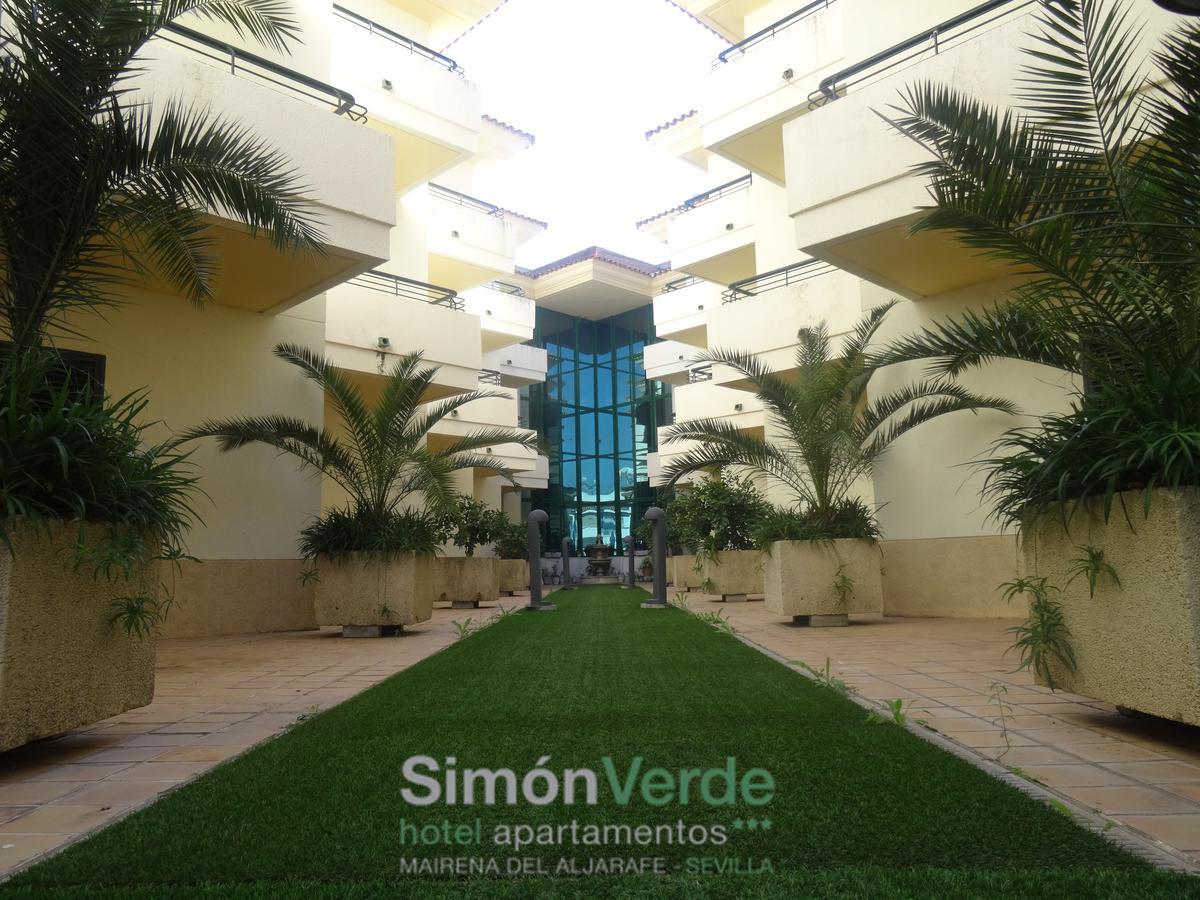 Hospedium Hotel Apartamentos Simon Verde Mairena del Aljarafe Exteriör bild